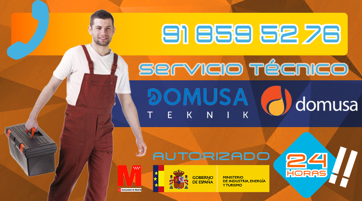 servicio técnico calderas Domusa El Escorial